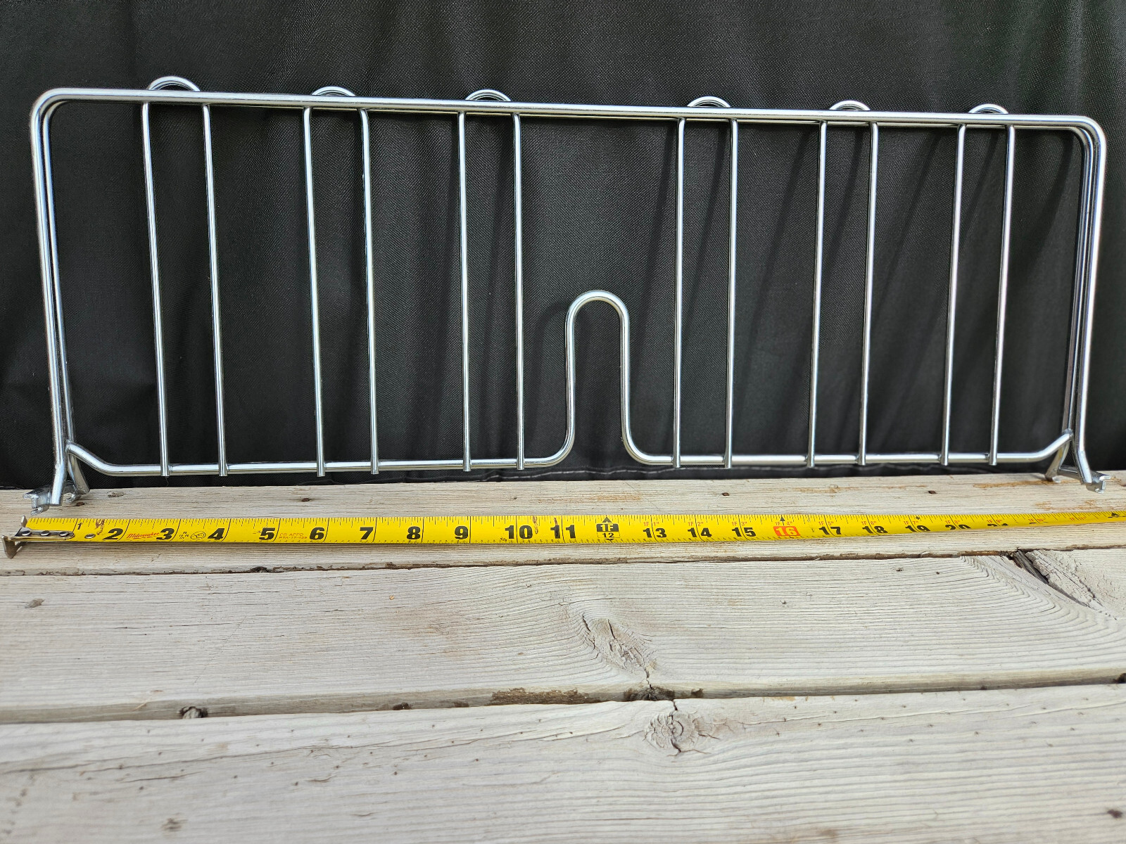 Metro Super Erecta Wire Shelving Dividers 24″ X 8″ DD24C Chrome Finish Lot Of 4