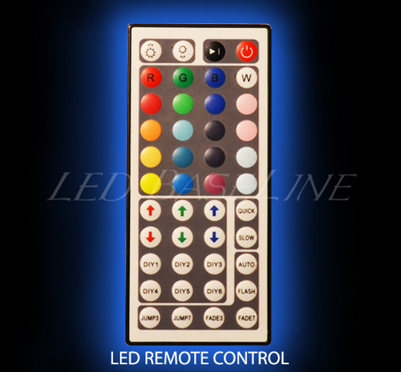 24” WALL MOUNTED LED COLOR CHANGING REMOTE CONTROLLED ACRYLIC HOME/BAR SHELF
