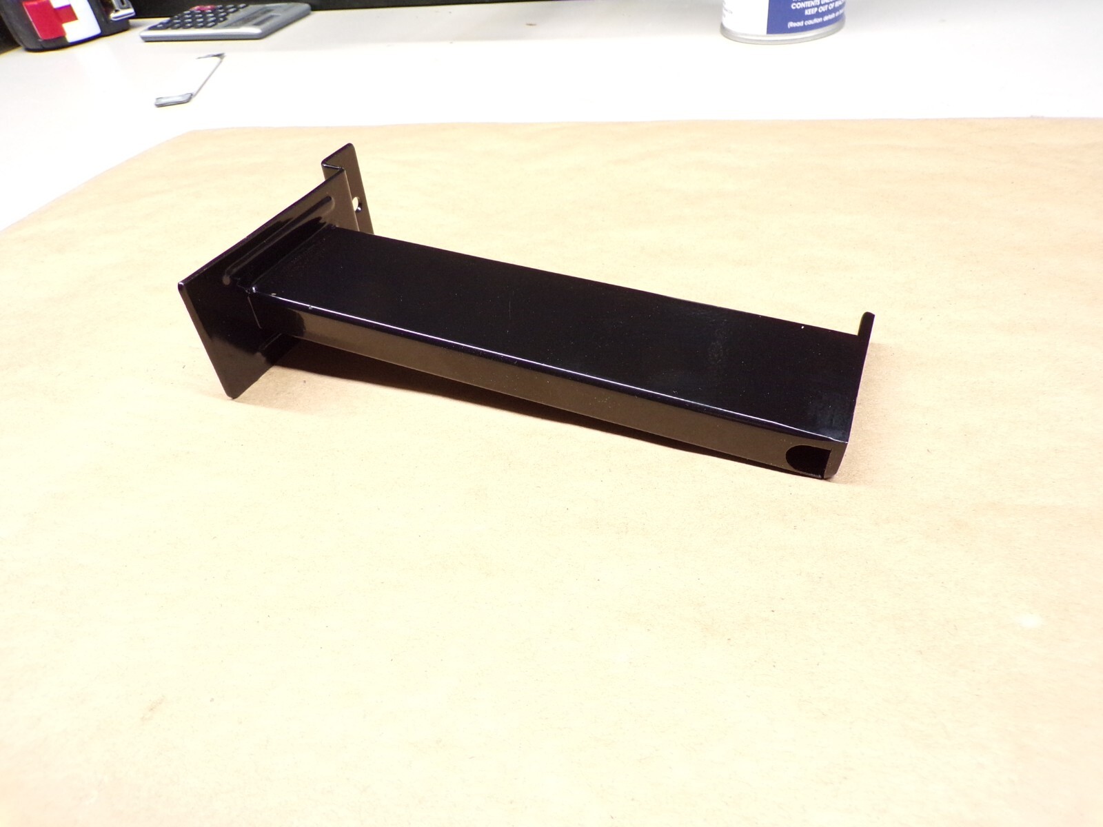Slatwall Rectangular Faceout 6″ – Black Box of 25 QTY