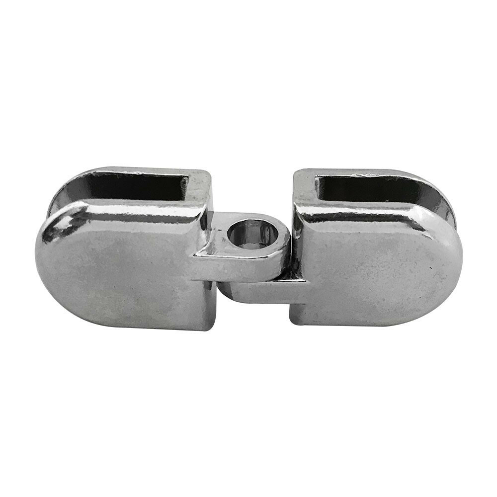 Door Hasp Pair Glass Connector 3/16″ Tempered Glass Shelf 10 Pc Chrome