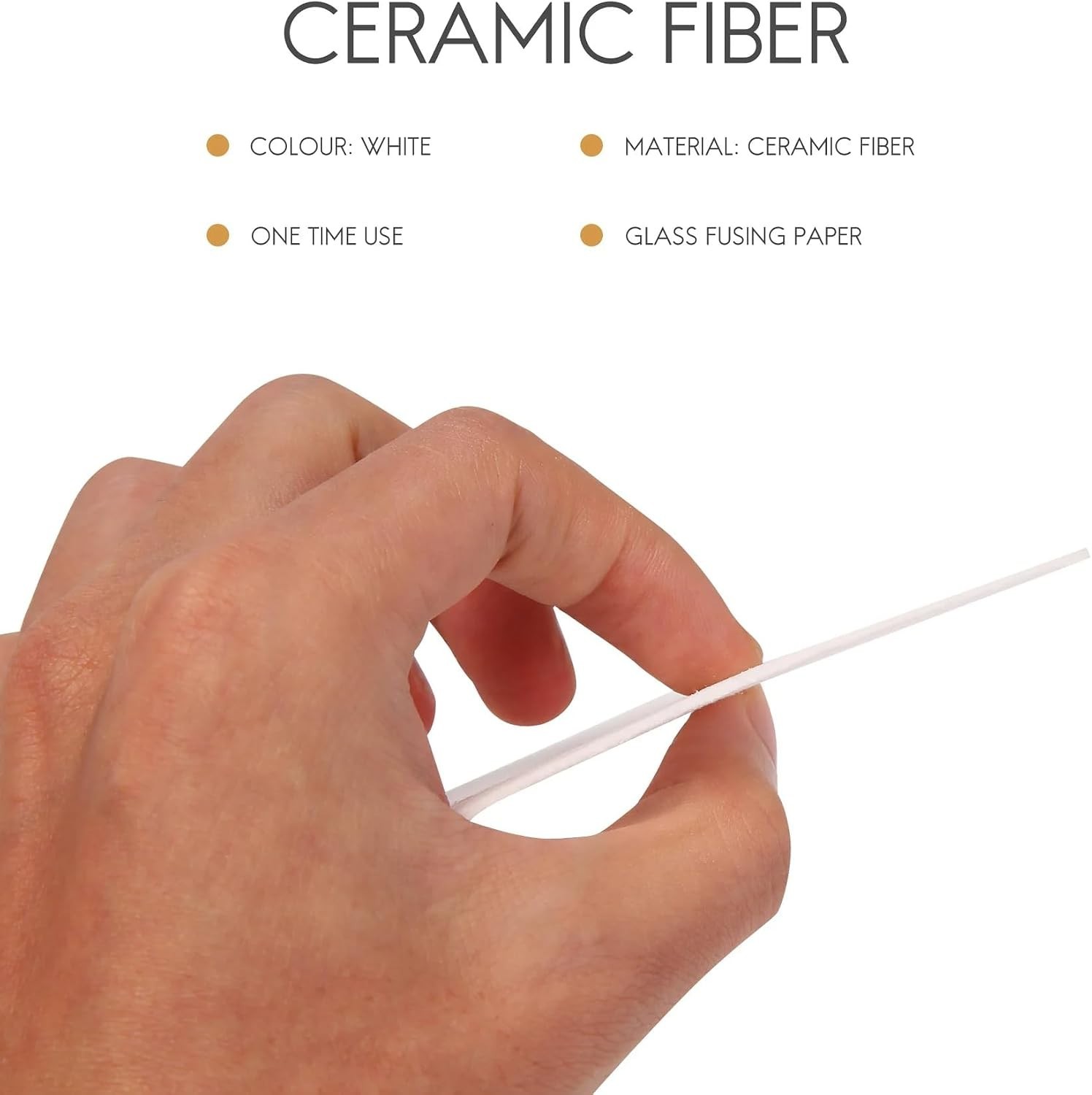 Versatile 100 Pack Kiln Shelf Paper for Perfect Glass Fusing – 4.7 x 4.7 Inches