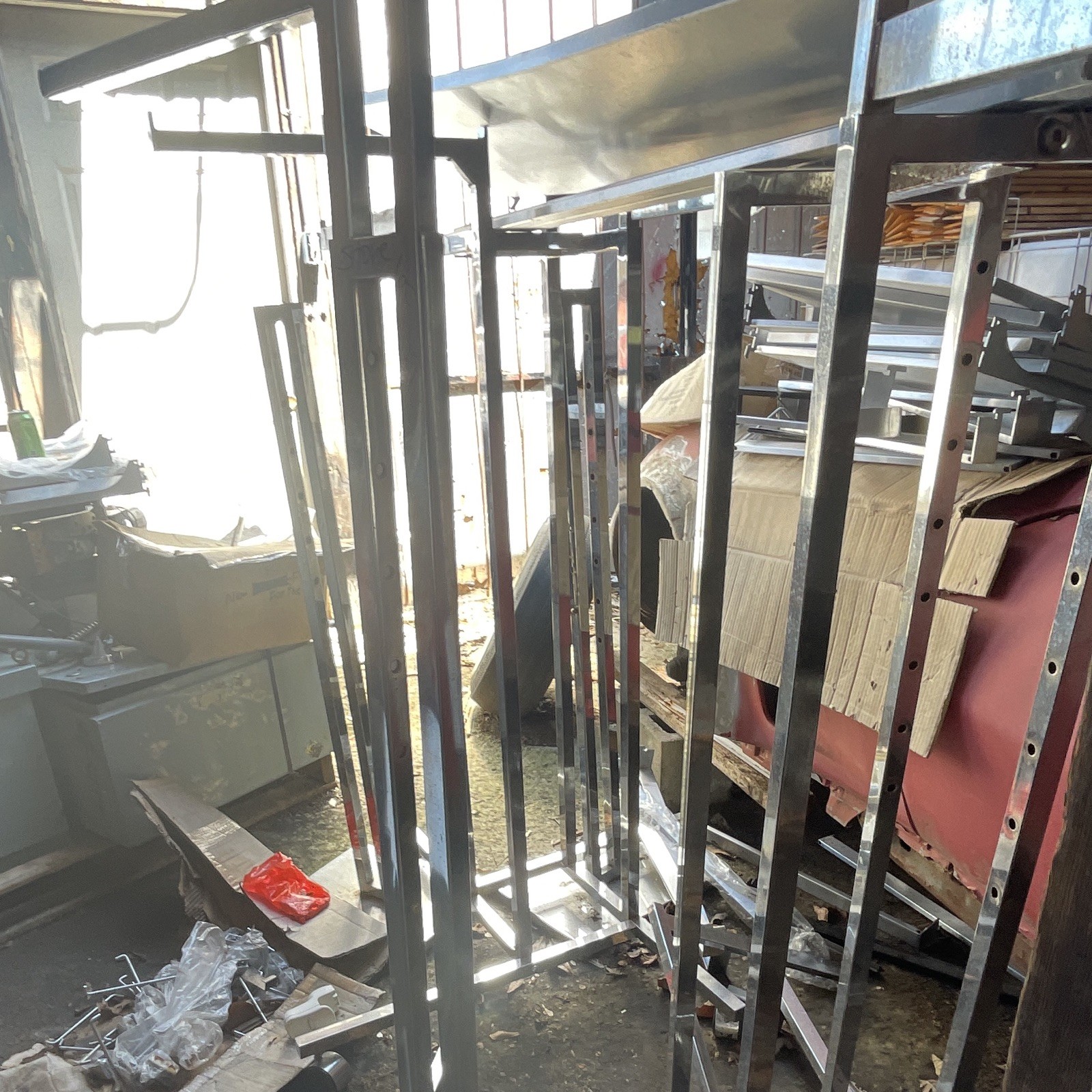 Brand New Shelving, Slightly Used Merchandise Racks, and Shelving For A Store