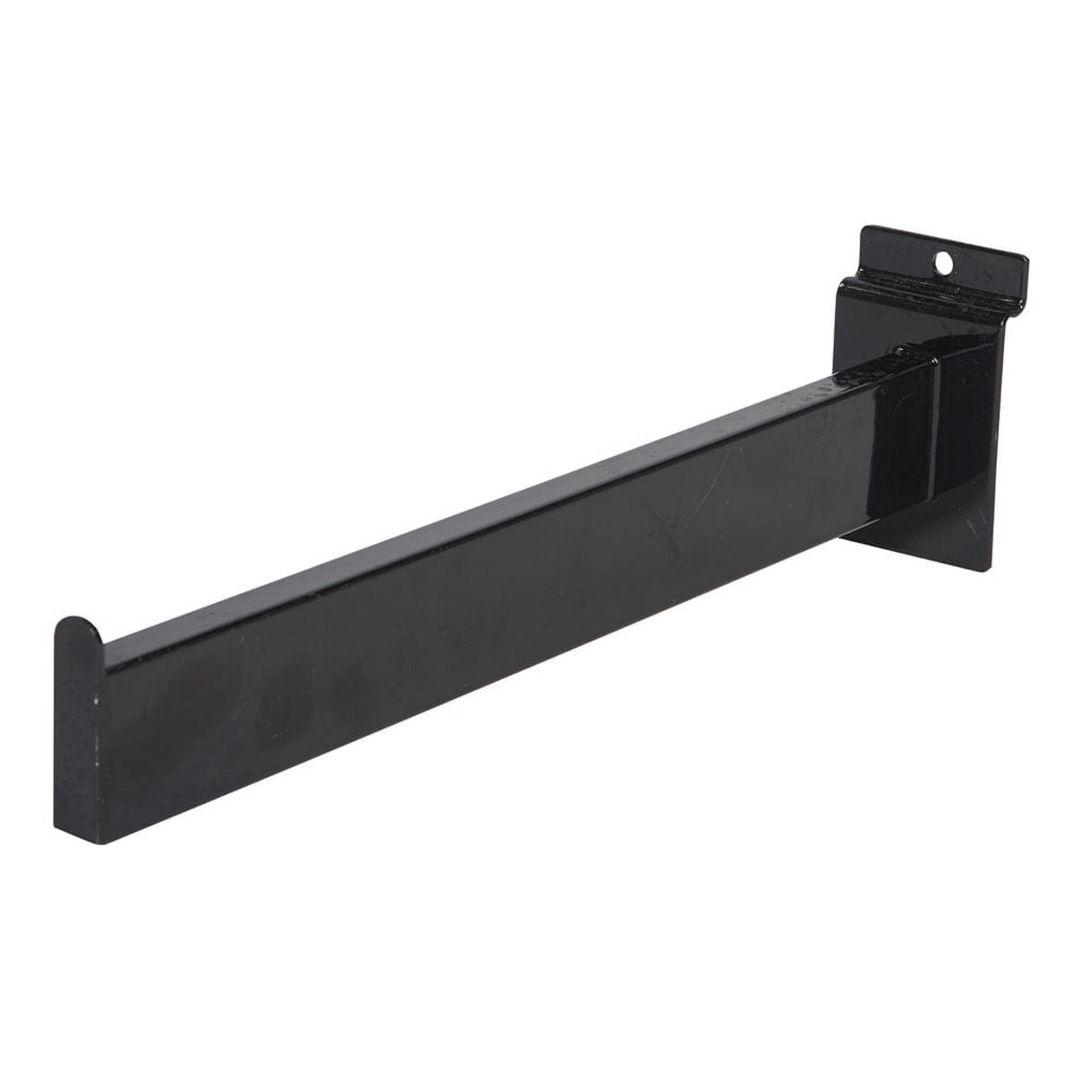 Lot of 10 Slatwall 12″ Dimensional Straight Black Faceout