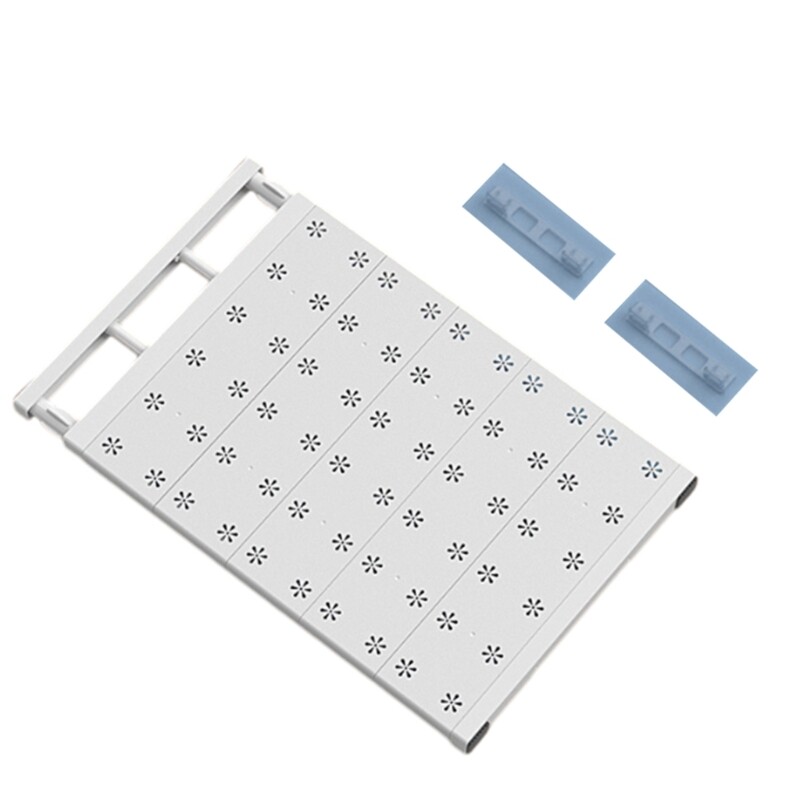 Portable Closet Shelf Organizers Retractable Design for Extra Space Creation