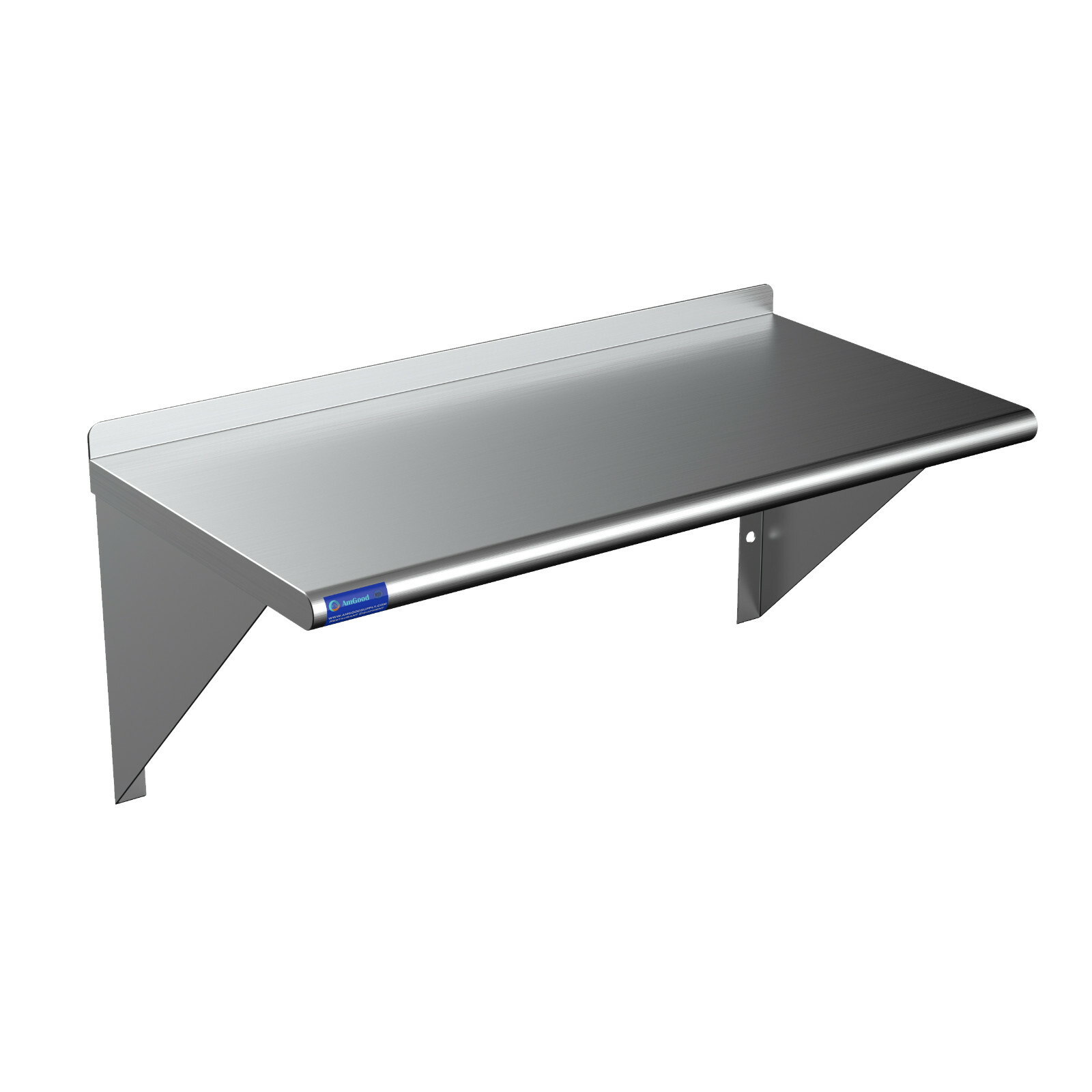 Stainless Wall Shelf | NSF | Utility Metal Shelf ||