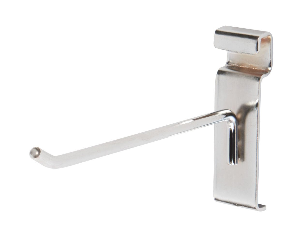 6″ Wire Grid Hooks Pegs Gridwall 100 Chrome 6mm Tubing 3″ OC Retail Display Slat