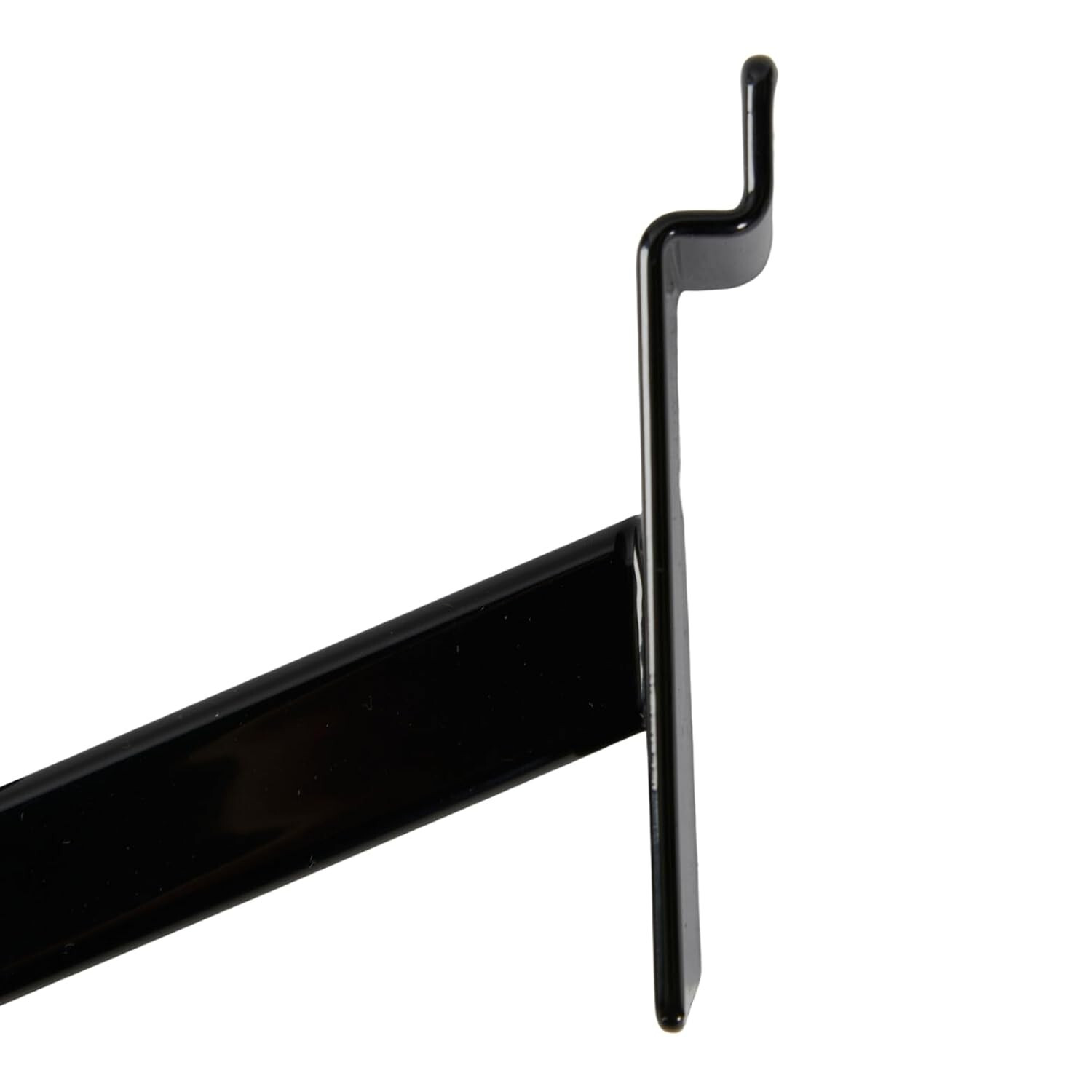 Set of 10 Slatwall Waterfall Faceouts Black 6 Ball Cascading 1″ Square Tube