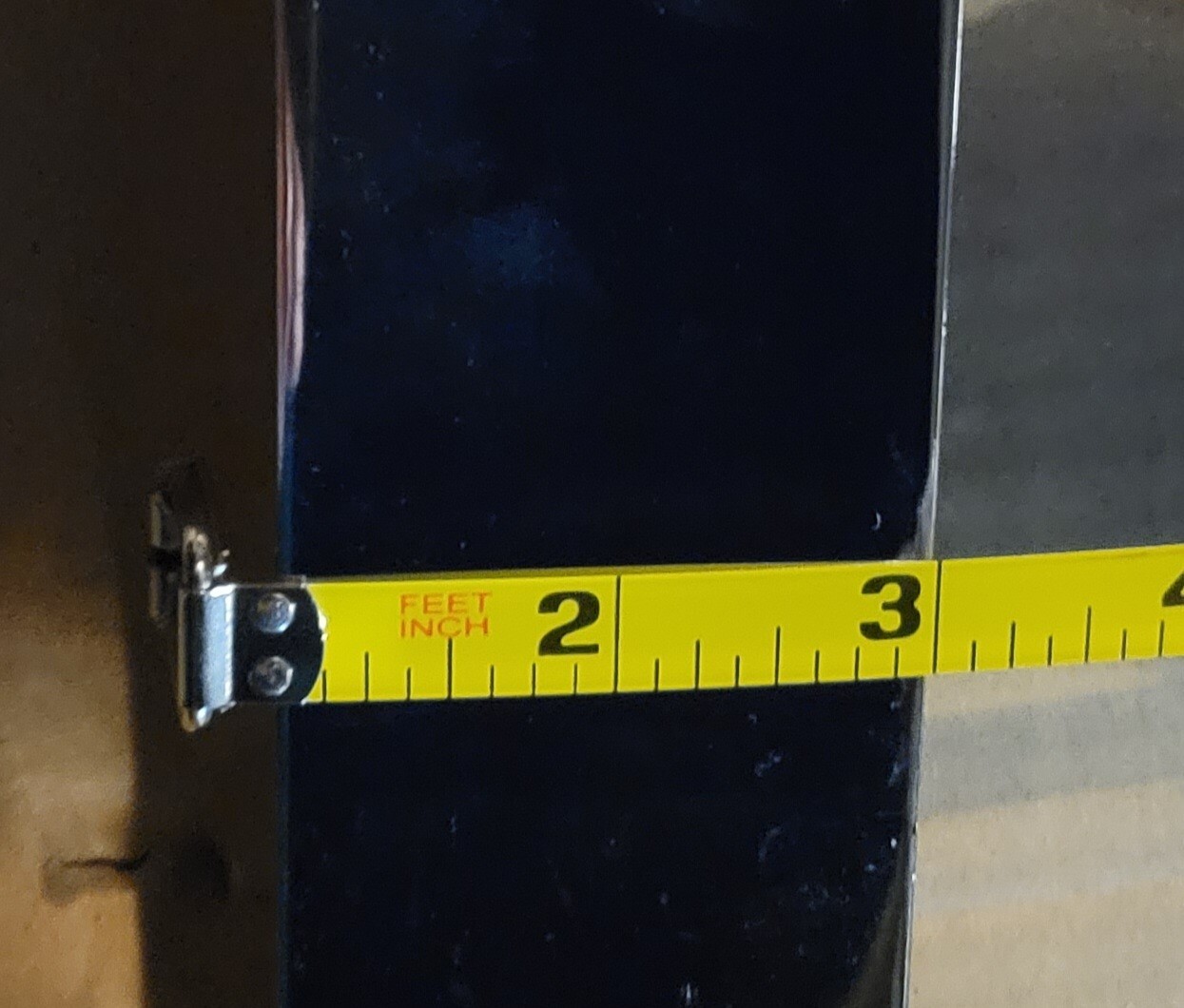 4 SLATWALL HANGRAIL BRACKETS Holding 1-1/4″ Round Tube – CHROME