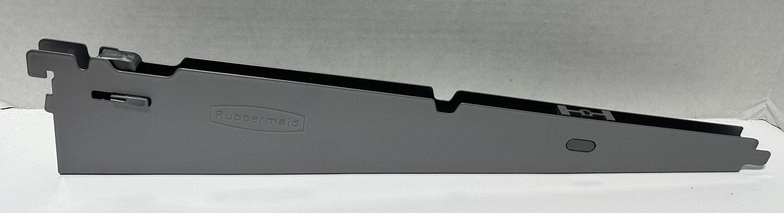 (Lot of 4) Rubbermaid 16″ 5E20 Nickel Steel FastTrack Brackets L1-5E20-P2-SNCKL