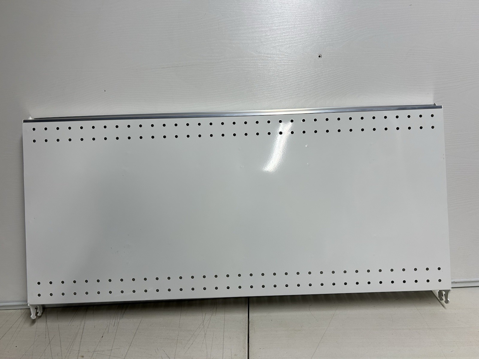 Lot Of (2) Gondola shelf 36 x 16” White Upper Shelf for Lozier Gondola Units