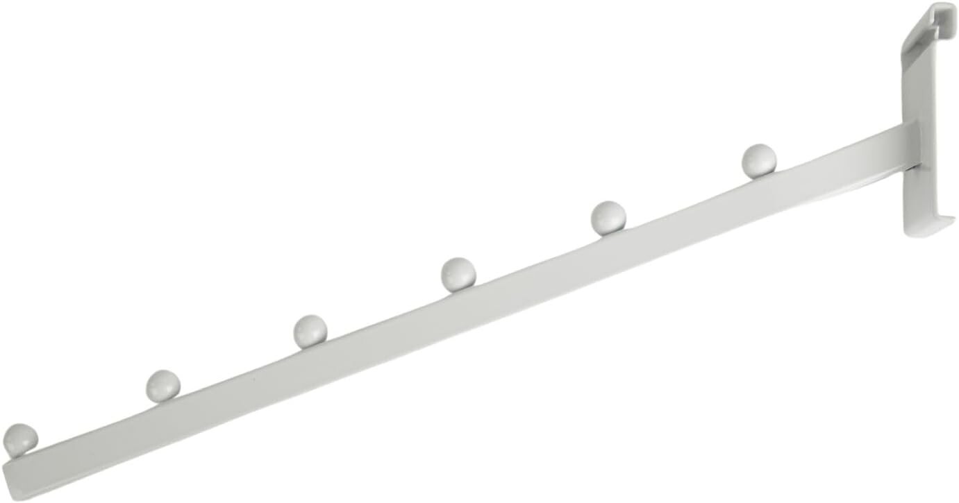 20 Pieces Wire Grid 6 Ball Waterfall Faceout Square Fixture White Gridwall