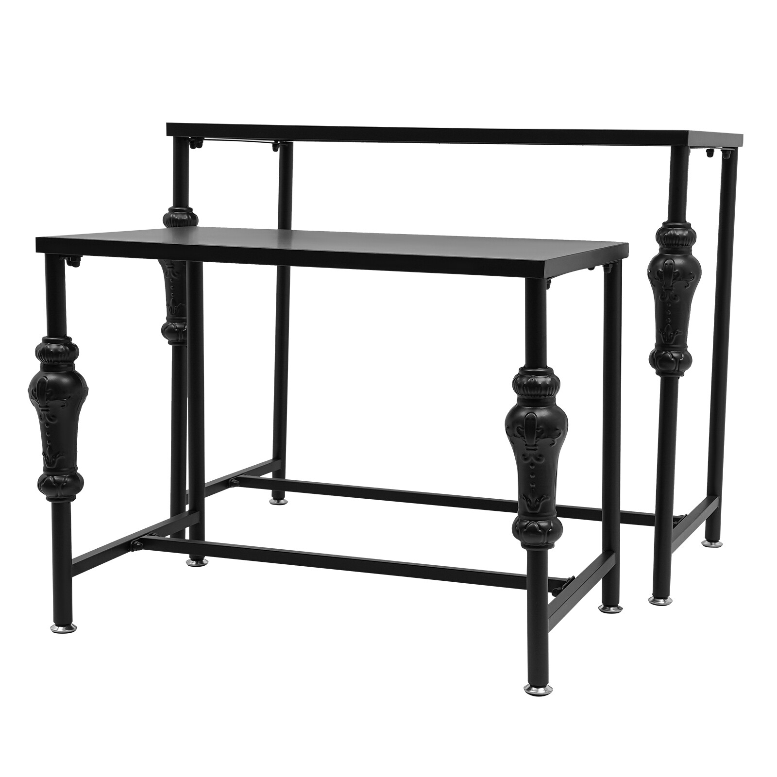 Industrial Retail Table Display Stand Bag Display Rack Shoes Rack Shelves