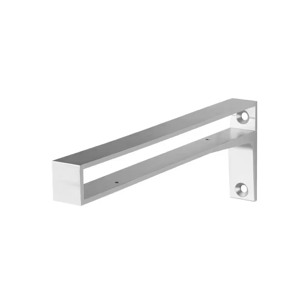 Sumo Belt 4.3 In. Silver Aluminum Sumo Shelf Support (Set of 2)