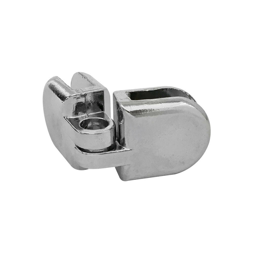 Door Hasp Pair Glass Connector 3/16″ Tempered Glass Shelf 10 Pc Chrome