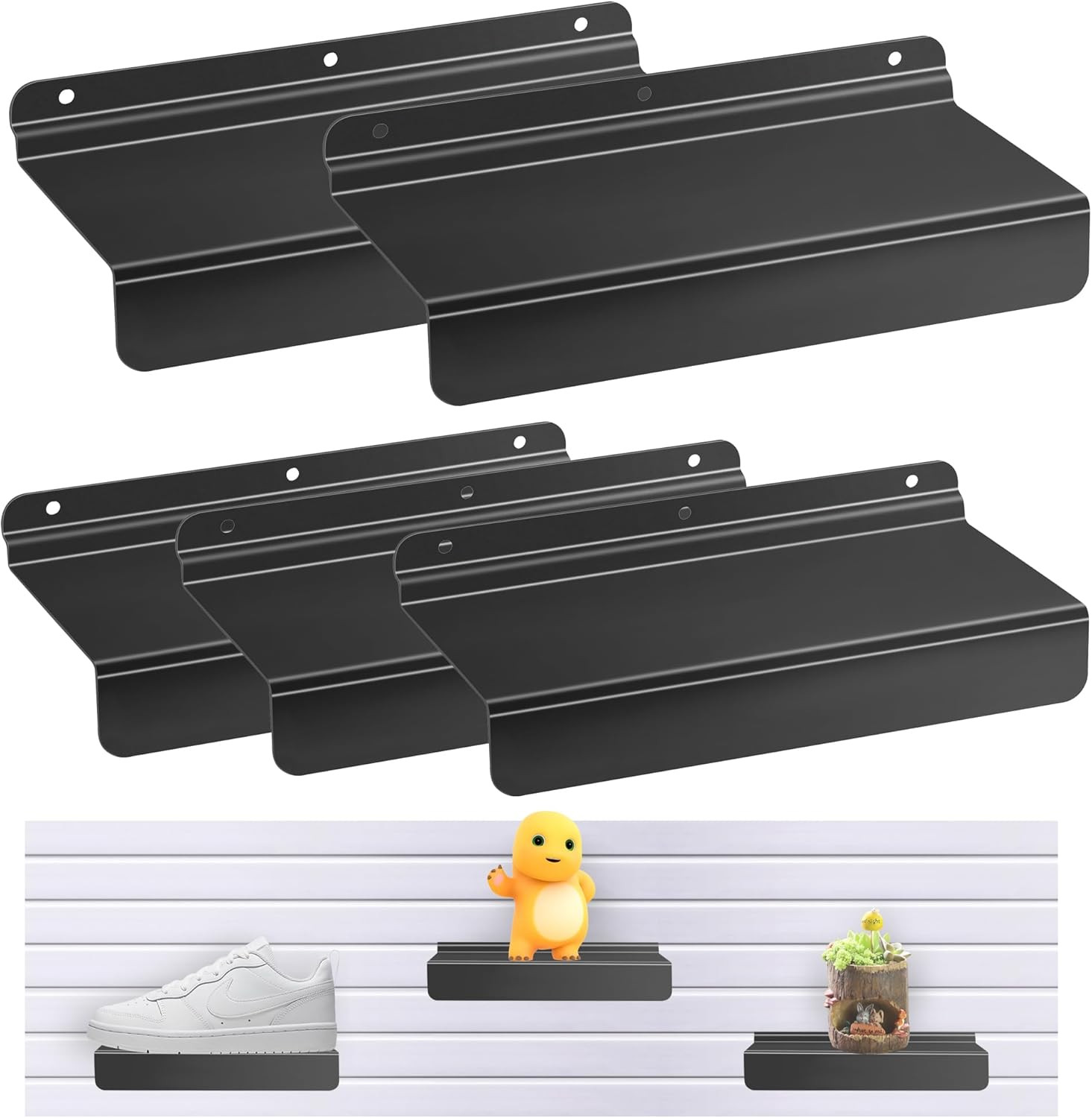 Slatwall Shelves, Slatwall Panel Accessories, Floating Slat Wall Shelf Shelves f
