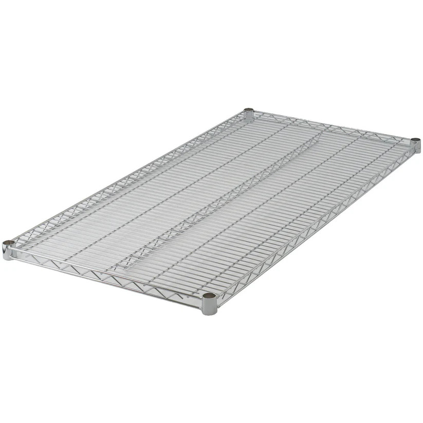 Back of House Shelving Wire Shelf Chrome Plated Heavy Duty Silver 24×36 Inch