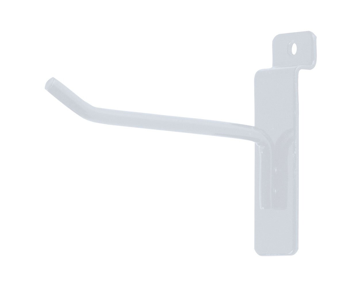 Slatwall 50 White 4″ Peg Hooks Slat Wall Display 6mm Diameter Tubing
