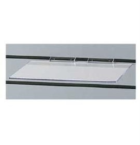 25 Slatwall Shelves Shelf Shoe 12″ x 6″ Flat Styrene Clear Acrylic Slat Grid
