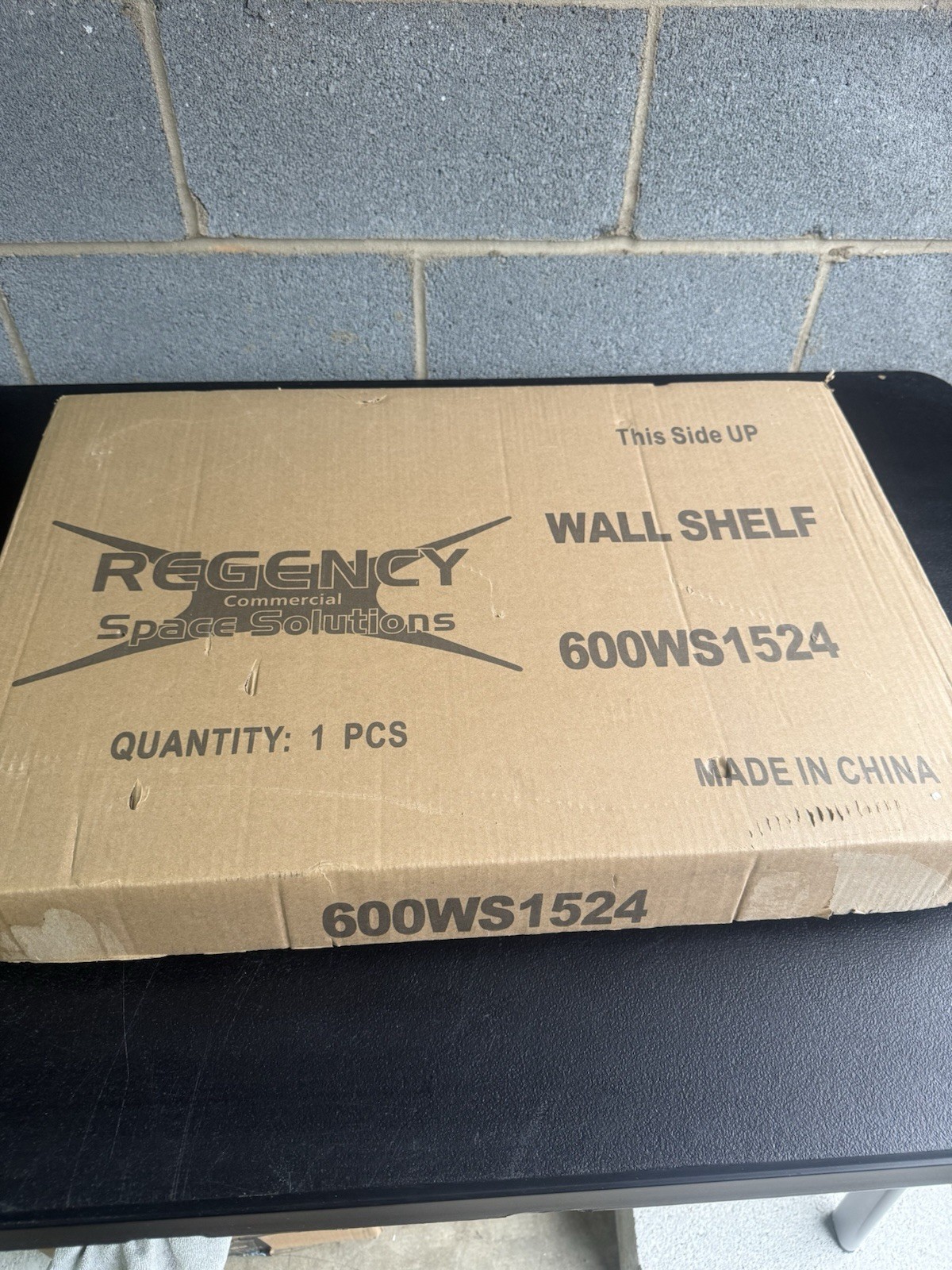18 Gauge Stainless Steel 15” x 24″ Solid Wall Shelf