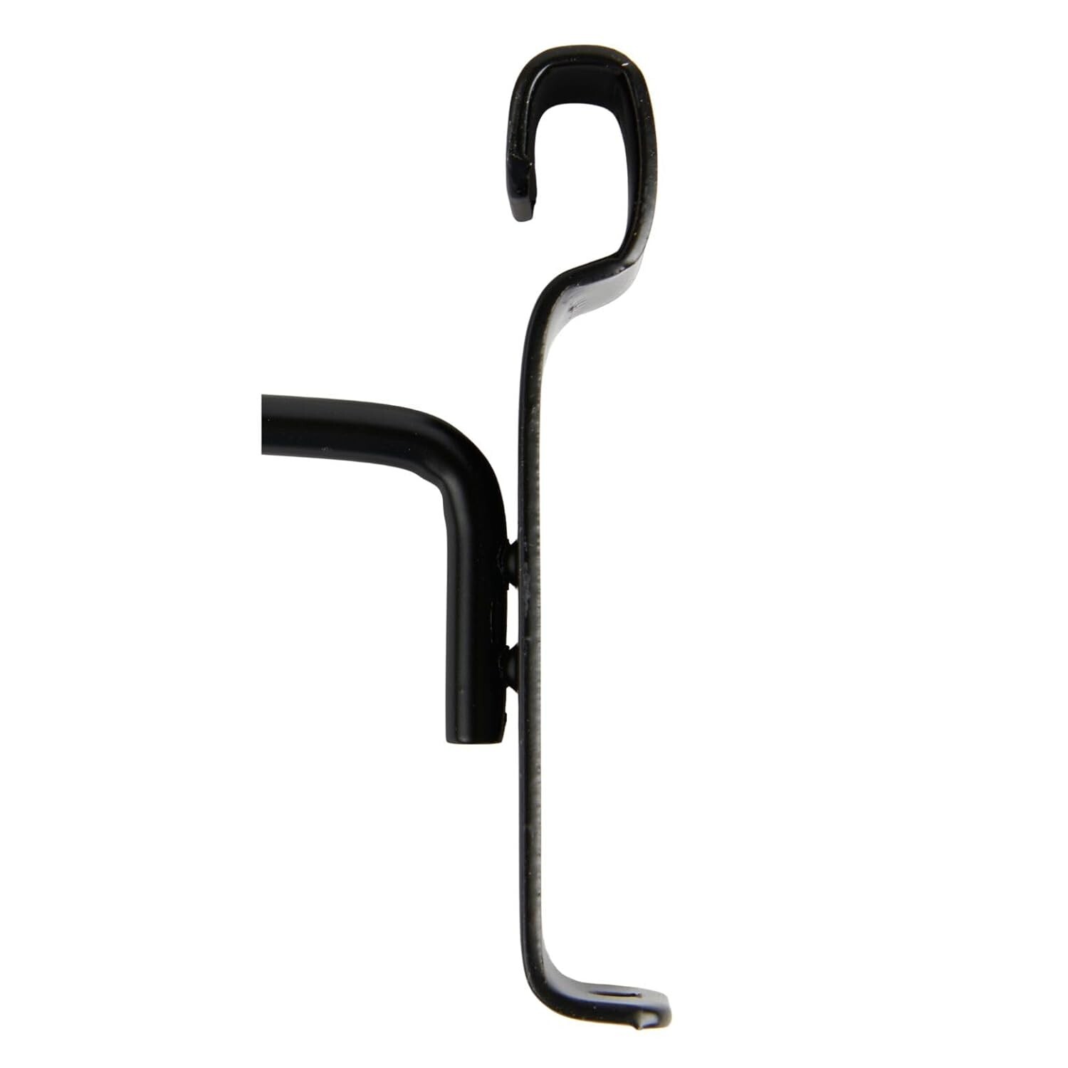 8″ Lot of 12 Wire Grid Hooks Pegs Gridwall Black Tubing 3″ On Center Slat Grid