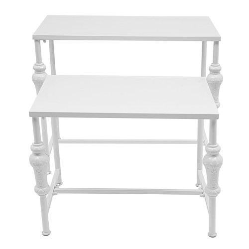Industrial Retail Table Display Stand Bag Display Rack Shoes Rack Shelves