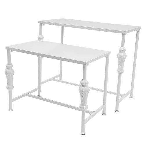 Industrial Retail Table Display Stand Bag Display Rack Shoes Rack Shelves