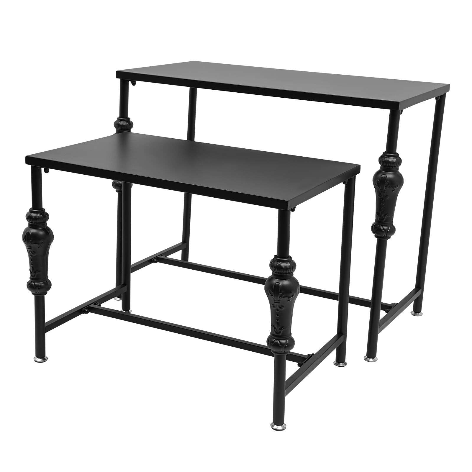 Industrial Retail Table Display Stand Bag Display Rack Shoes Rack Shelves