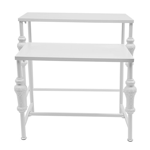 Industrial Retail Table Display Stand Bag Display Rack Shoes Rack Shelves