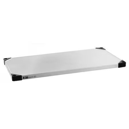 Metro 1824Fs-4 Solid Shelf, 18 Inx1 1/2 Inx24 In, Pk4