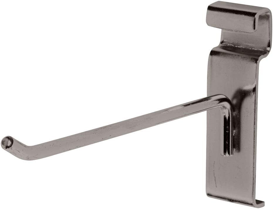 6″ Wire Grid Hooks Hook Pegs Slat Gridwall 100 Steel 6mm Tubing Retail Display